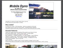 Tablet Screenshot of mobiledyno.com